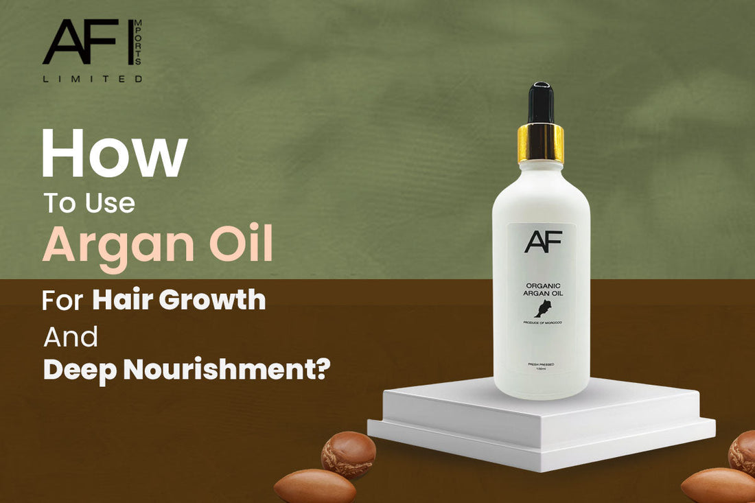 How to Use Argan Oil for Hair Growth and Deep Nourishment?